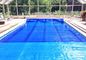 coperta di riscaldamento solare della copertura della piscina blu 500um per sopra la copertura solare privata al suolo dello stagno